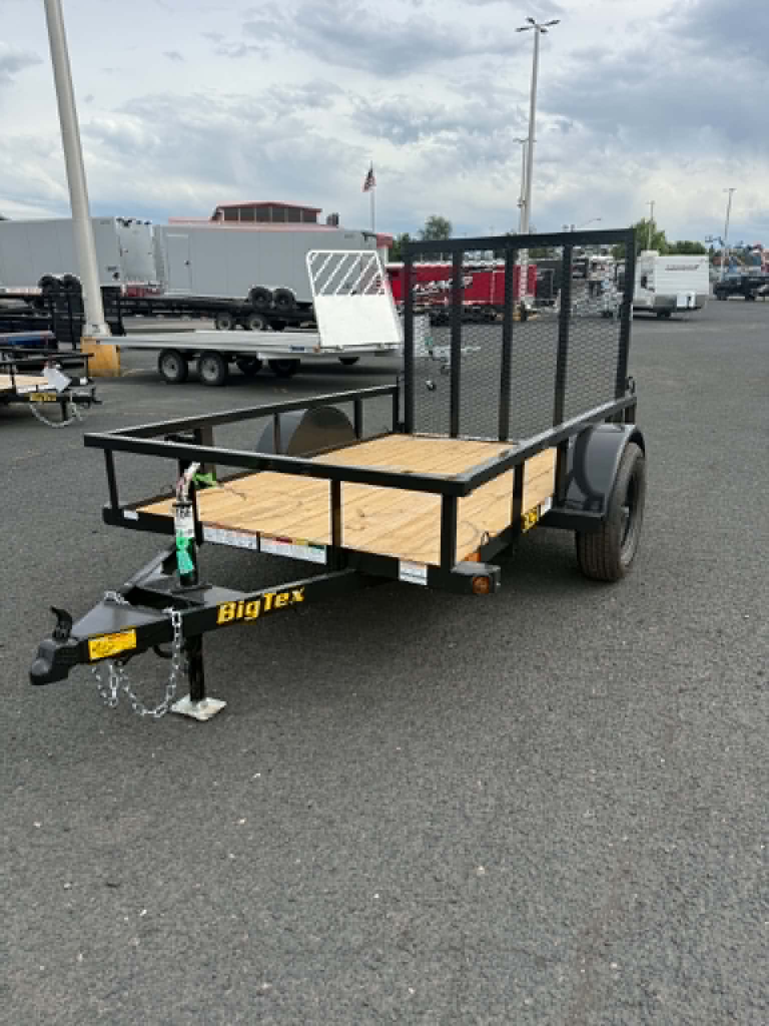 2027 Big Tex 60 X 8 Utility Trailer **GVWR 3K**