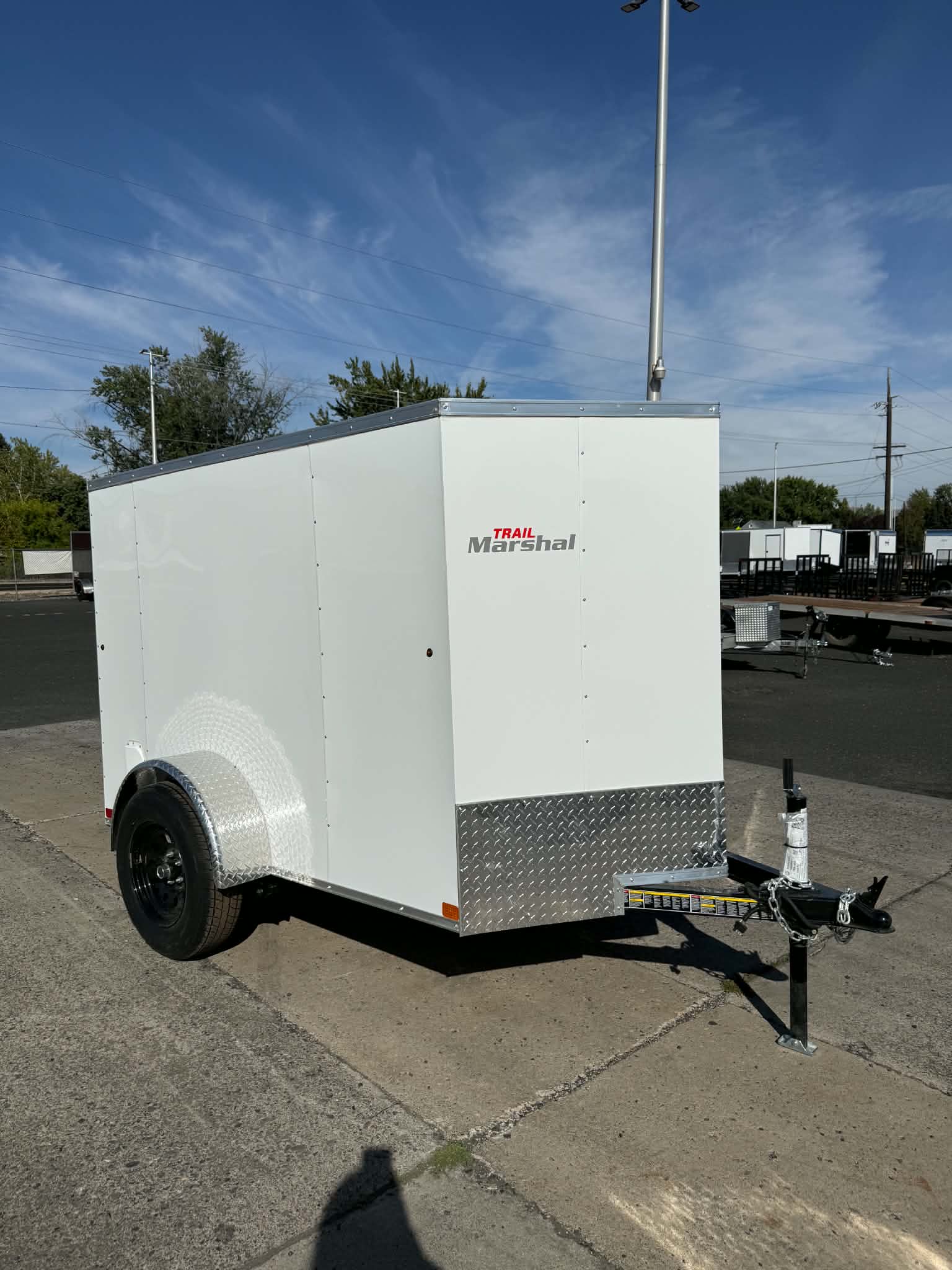 2026 Trail Marshal 5 X 8 CTS Enclosed Cargo Trailer **GVWR 3K**