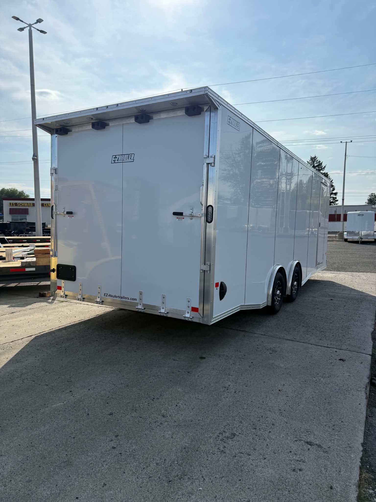 2027 Alcom 8.5 X 24 Enclosed Car Hauler Trailer **GVWR 9.9K** - Image 3