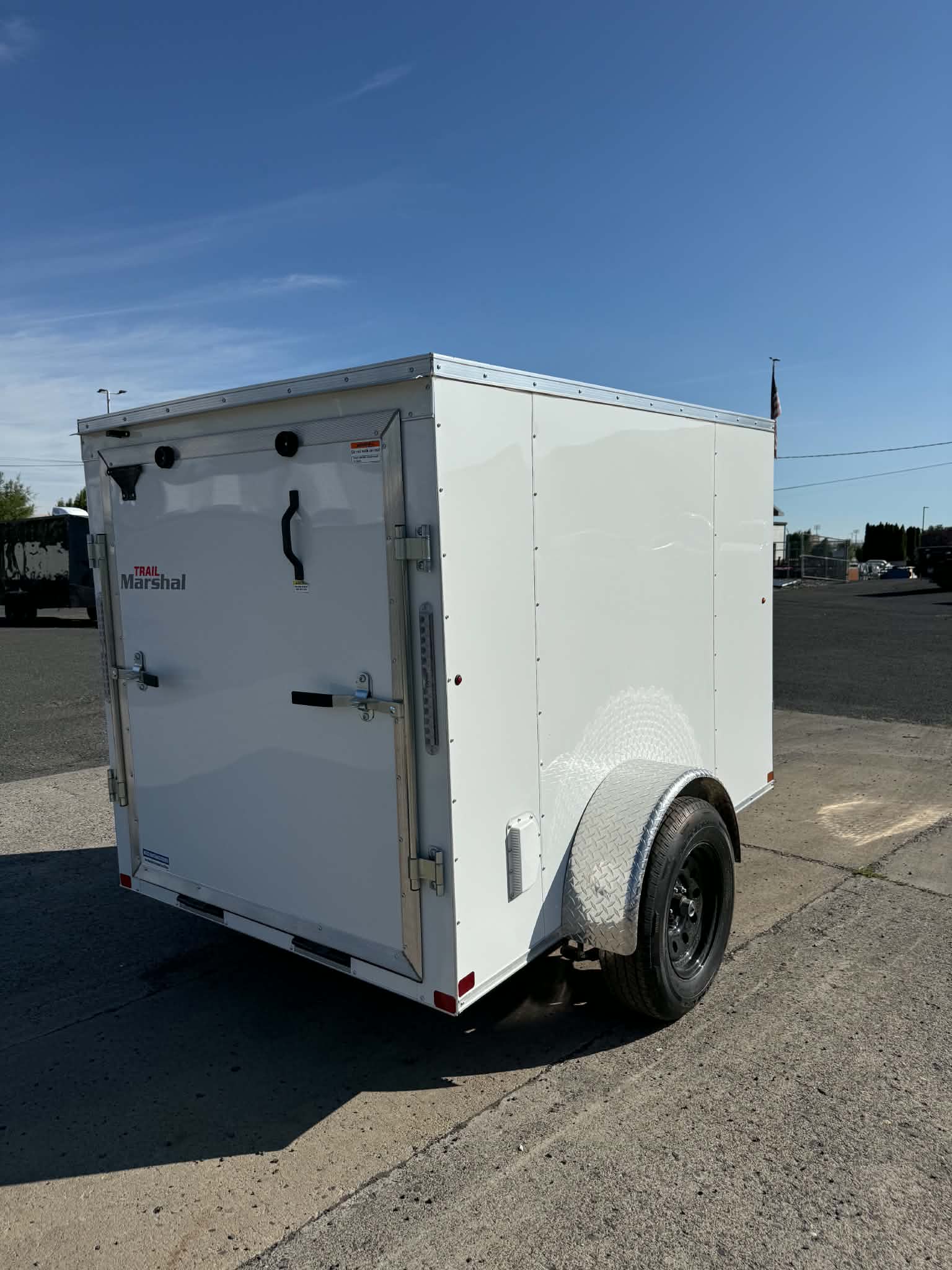 2026 Trail Marshal 5 X 8 CTS Enclosed Cargo Trailer **GVWR 3K** - Image 4
