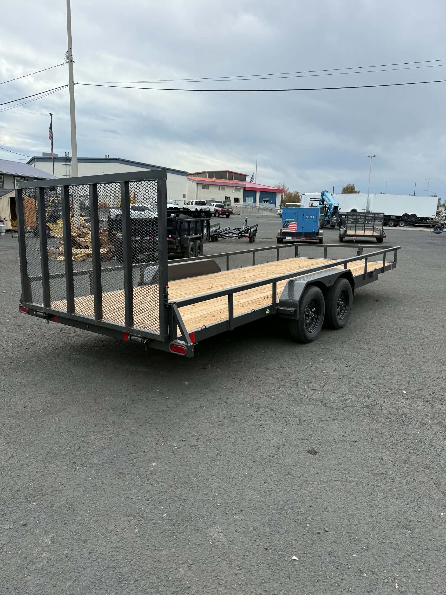 2026 Summit 7 X 20 Utility Trailer **GVWR 7K** - Image 3