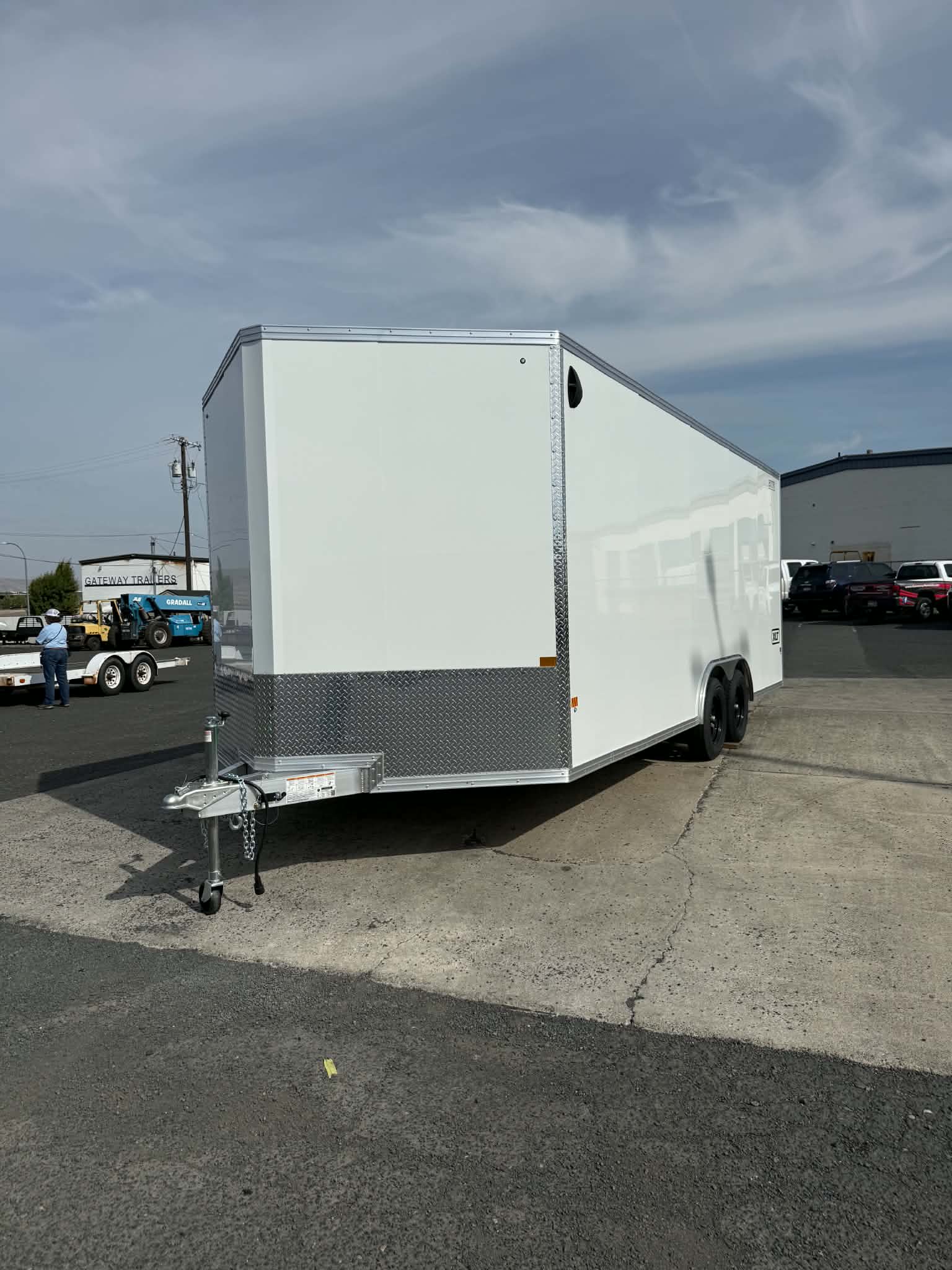 2027 Alcom 8.5 X 20 EZ-Hauler Enclosed Cargo Trailer **GVWR 7K**