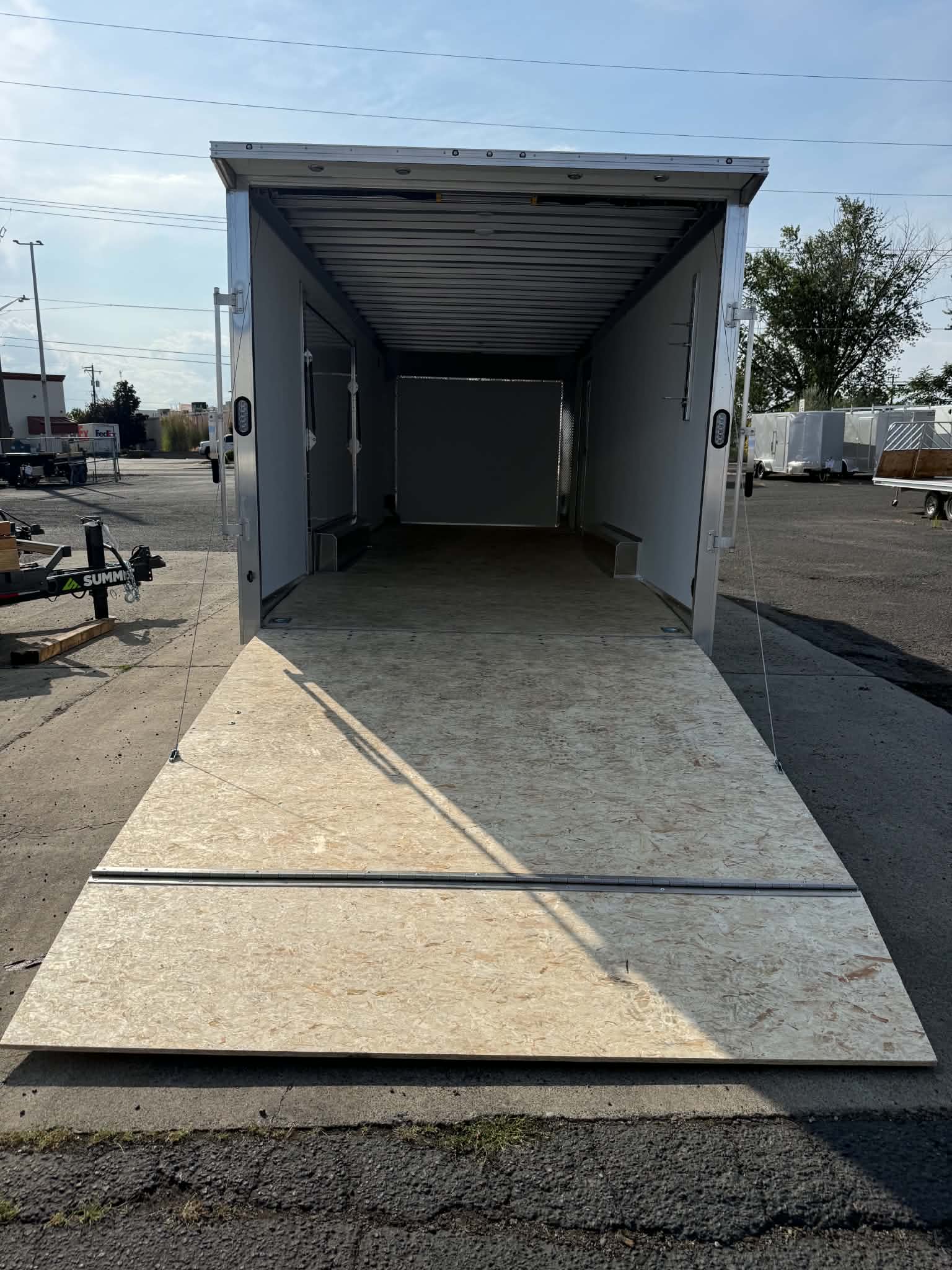 2027 Alcom 8.5 X 24 Enclosed Car Hauler Trailer **GVWR 9.9K** - Image 8