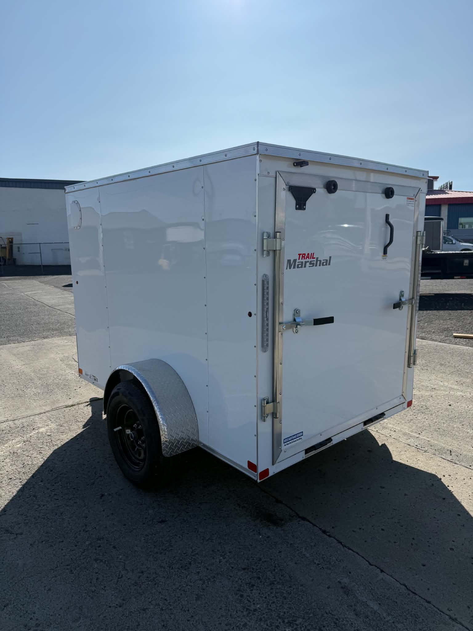 2026 Trail Marshal 5 X 8 CTS Enclosed Cargo Trailer **GVWR 3K** - Image 3