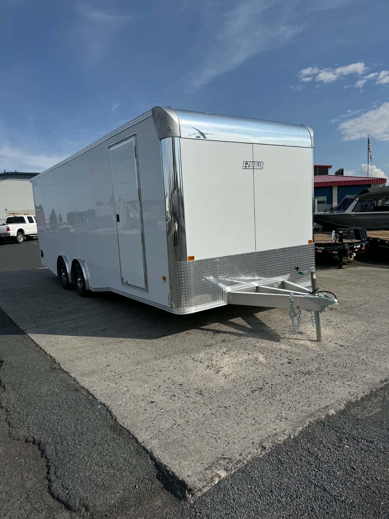 2027 Alcom 8.5 X 24 Enclosed Car Hauler Trailer **GVWR 9.9K** - Image 2