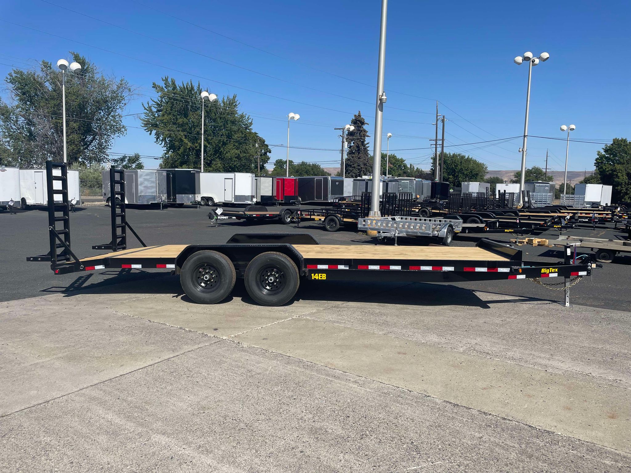 2027 Big Tex 83 X 22 14EB Equipment Trailer **GVWR 14K** - Image 3