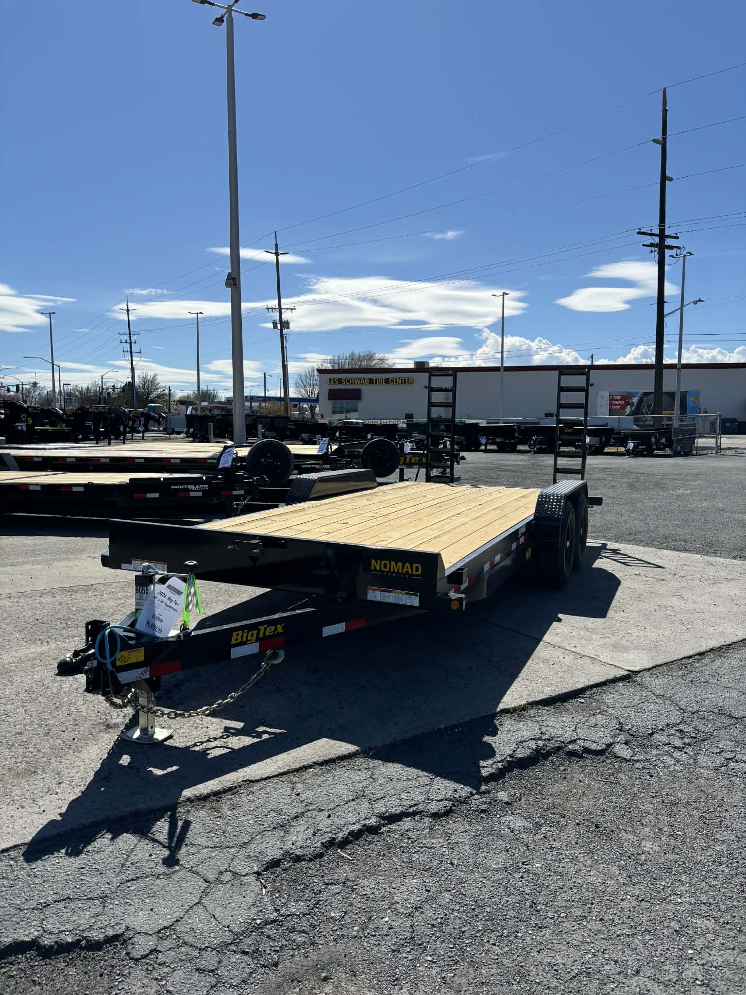 2027 Big Tex 83 X 20 14EB Equipment Trailer **GVWR 14K**