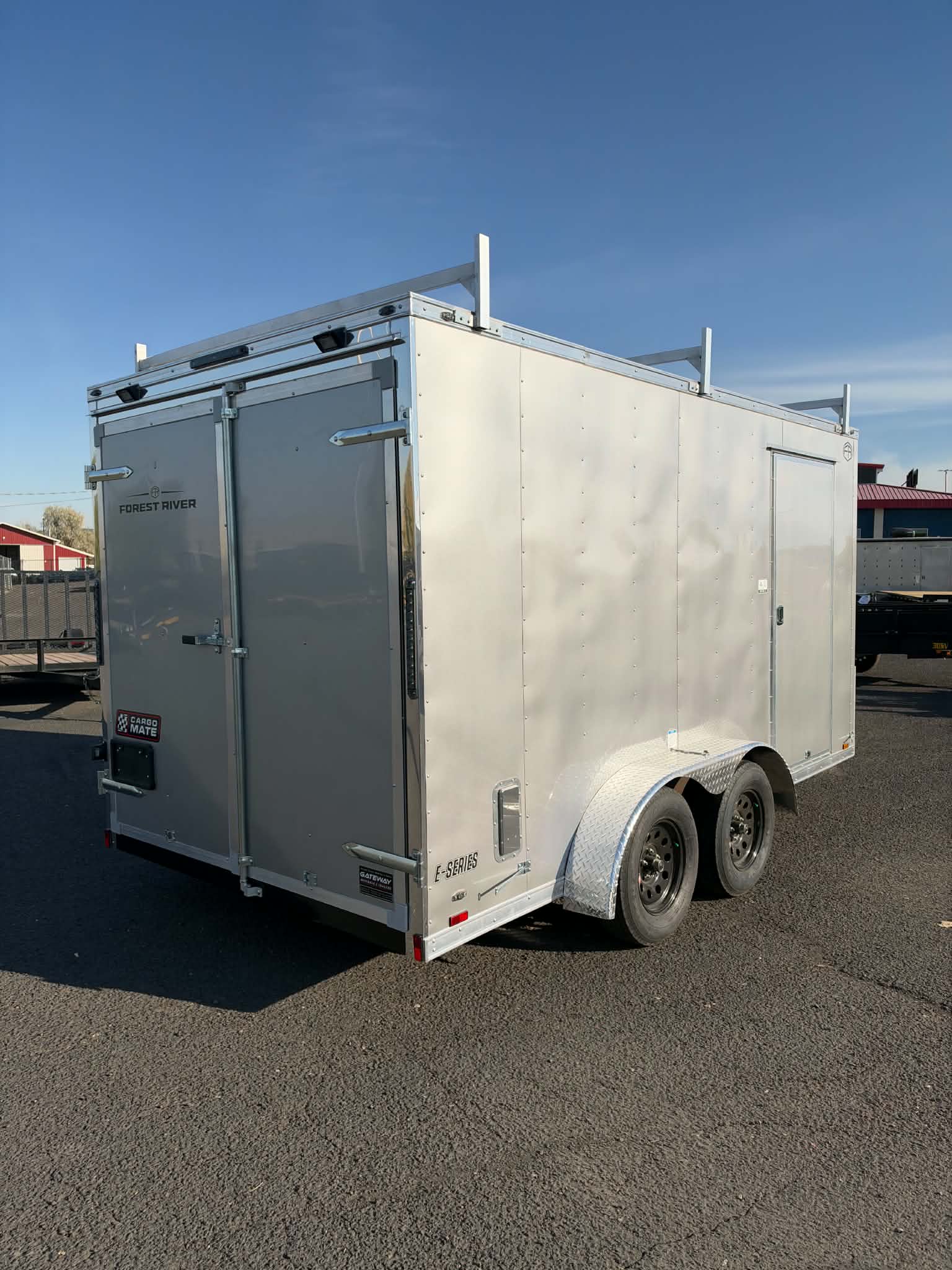 2027 Cargo Mate 7 X 14 Contractor Enclosed Cargo Trailer **GVWR 7K** - Image 3