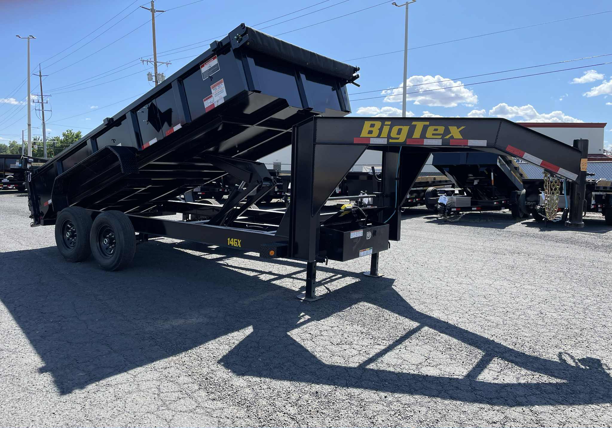 2027 Big Tex 83 X 16 14GX Gooseneck Dump Trailer **GVWR 15.9K** - Image 2