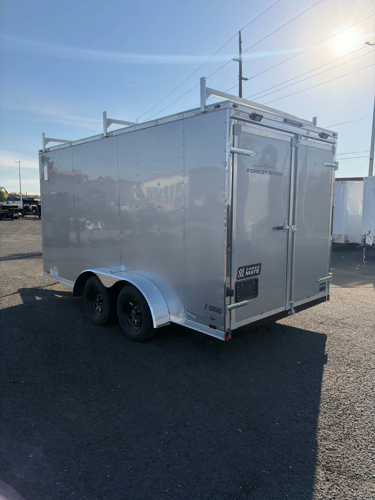 2027 Cargo Mate 7 X 14 Contractor Enclosed Cargo Trailer **GVWR 7K** - Image 4