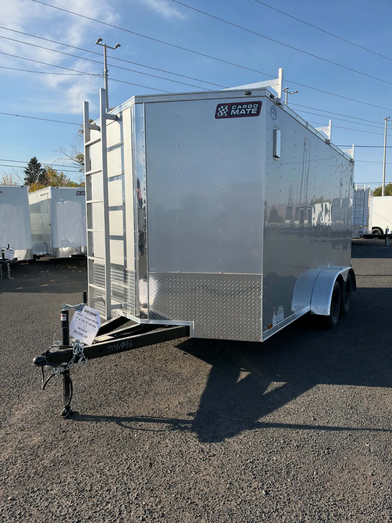 2027 Cargo Mate 7 X 14 Contractor Enclosed Cargo Trailer **GVWR 7K**
