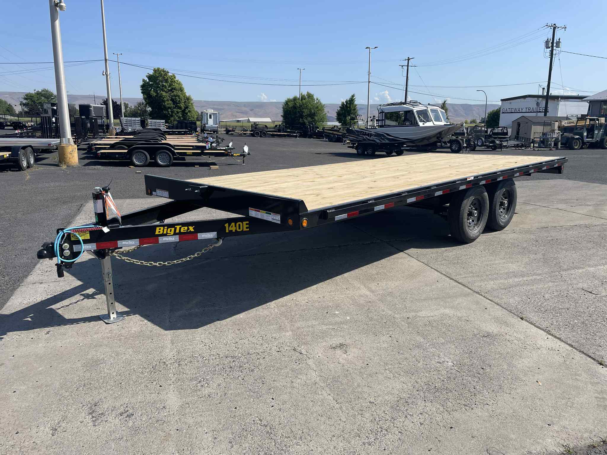 2027 Big Tex 102 X 20 14OE Deckover Flatbed Trailer **GVWR 14K**